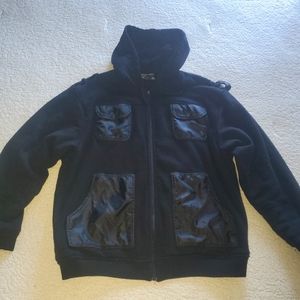 Courage Clothing Co. Men's Sz 5X Hoodie, Jacket Black